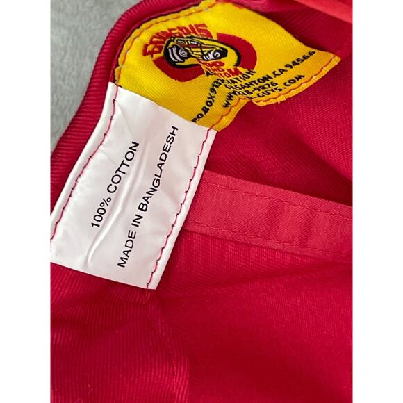 Goodguys Rod & Custom Association Red Member Snapback Hat Logo Cap - Picture 5 of 5